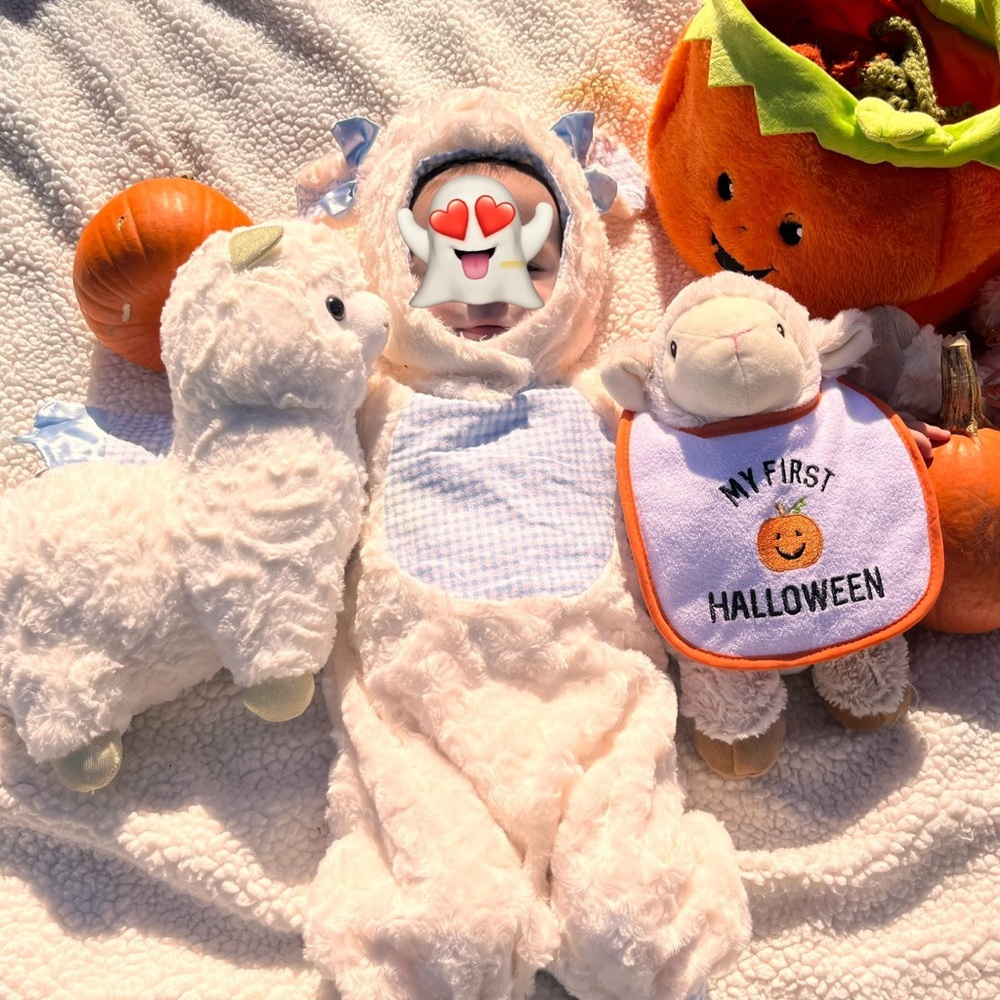 🎃🐑 Lamb HALLOWEEN. Costume size 6-12 months